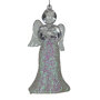 Hangfiguur engel met glitters
